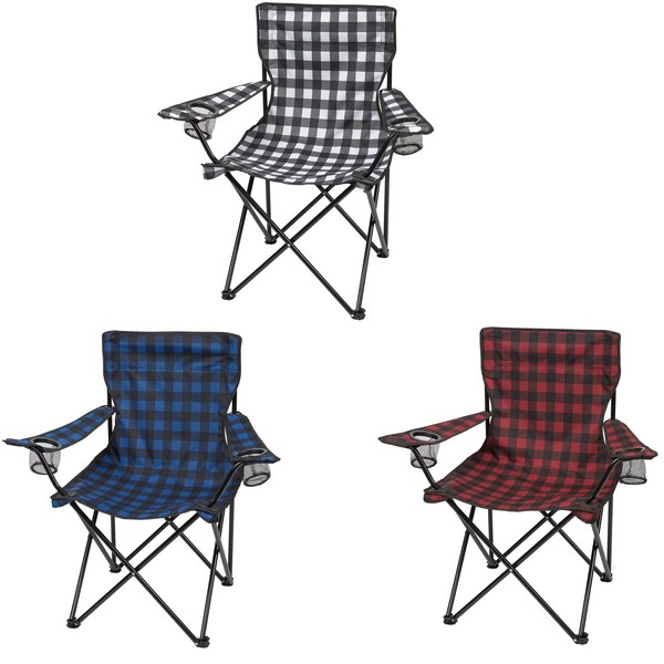 HH7051B Northwoods Folding CHAIR With Carrying Bag Blank No Imprint